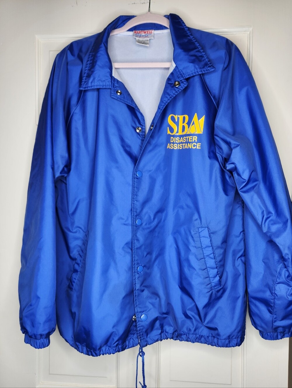 Vintage Americana Utility 90s Oversized Boyfriend Hartwell Coaches Jacket
